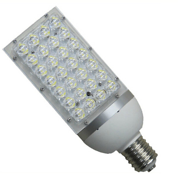 DHL Free Shipping LED corn lights E27 E40 base 28W street light canopy light HID CFL replacement aluminum housing AC85-265V