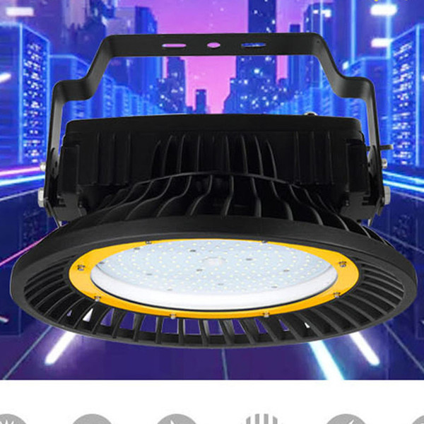 UFO Highbay Lights CREE 5 Years 200W 150W AC100-277V PF0.9 120LM/W 40°-80° Industrial LED Lamp Waterproof IP65 Direct Shenzhen China Factory