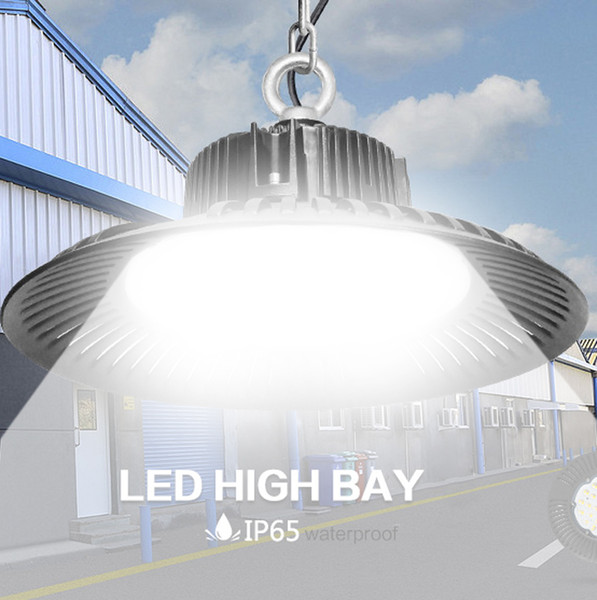 LED High Bay Light 50W 100W 150W 200W UFO 6000K 20000Lm IP65 AC85-265V LED Flood Light Aluminium Mining Highbay Lamp