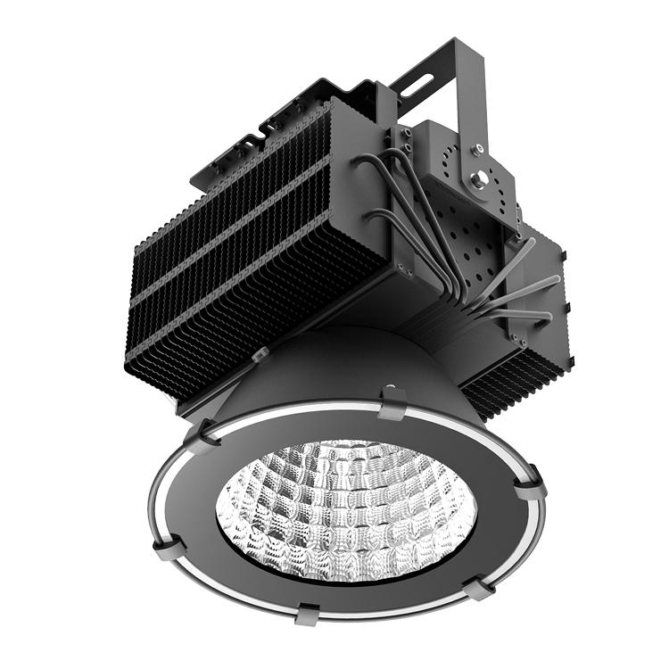 500w high power led bay light floodlights waterproof outdoor field sports court stadium lighting meanwell driver creechip 5years warranty