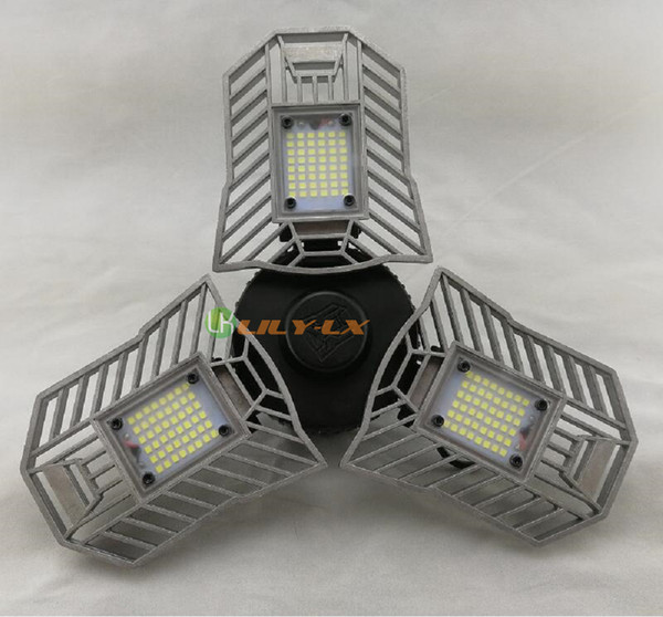 Transformers light LED 60W Highbay Bulb lights with Adjustable angle from 0 to 180 degree LED Lamp Use for Hallway,Warehouse,Parking Lot