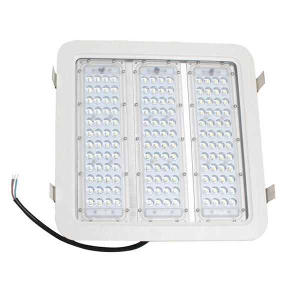 Explosion Proof Canopy Lights Finned Radiator 100W 150W 180W LED High Bay Light for GAS Station Light Warehouse Lamp Meanwell Driver