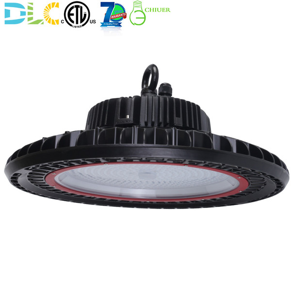 New Generation 150w 200w LED UFO High Bay Light Commercial Industrial Warehouse Factory Lighting Shop Lamp Fixture 130LM/W 5000K ETL DLC