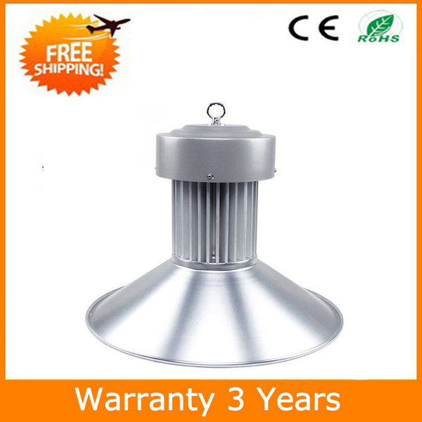 100W LED High Bay Light Industrial Lamp High Bay LED Lights E40 AC85-265V 3 Years Warranty CE RoHS Free Shippinh