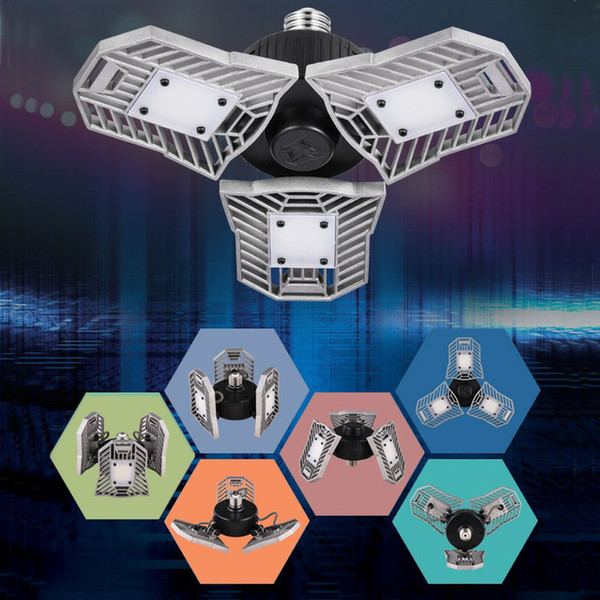 latest led 60W High Bay Light E27 ceiling multi-angle dimming angle arbitrarily adjusted cold white light