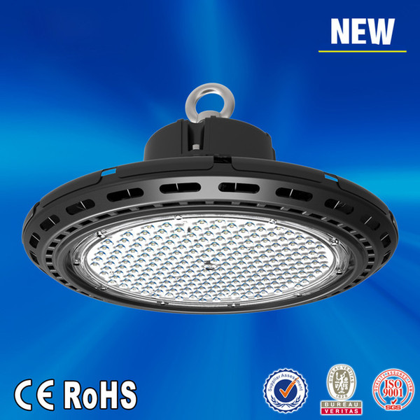 Dhl Free Shipping Ufo High Bay Light Lamp 120lm/w 100w150w 200w 240w Ce Rohs Listed Raplacement 300hps Mh 5years Warranty IP65