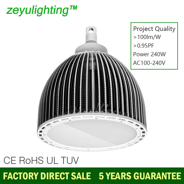 Hot Sell led high bay light 240w Mean well Power led high bay lamp New led canopy light UL Hook High power 240W 250 watt AC110V 220V 240V