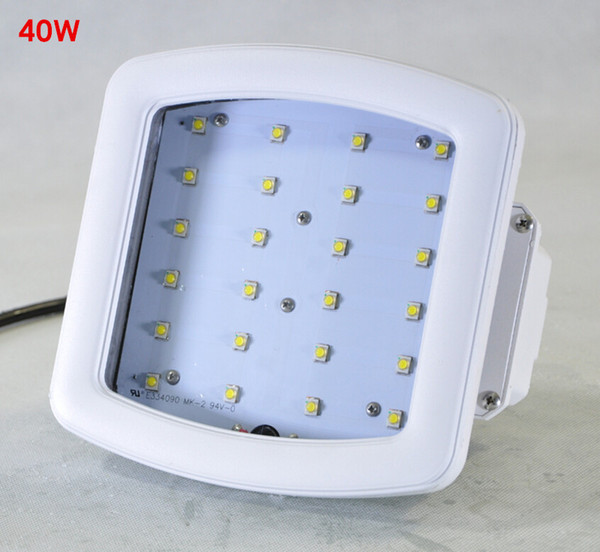 Top Quality LED High Bay Light UL844 DLC Listed Class I Division 2 IP68 Degree 3/4 inch NPT 40W 6000K LED Canopy Light For Hazardousarea