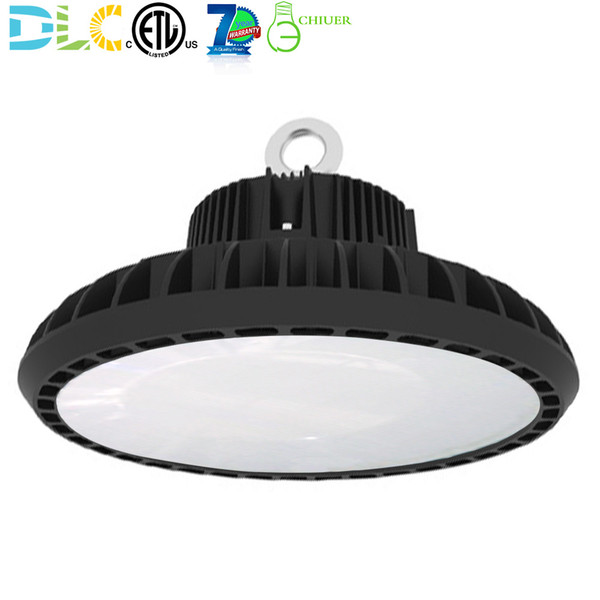 Milky Cover 60w 150w LED UFO High Bay Light Commercial Industrial Warehouse Factory Lighting Shop Lamp Fixture 5000K ETL DLC