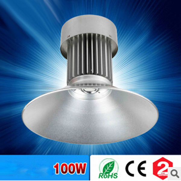 4pcs/lot LED High Bay 100W industrial light for factory Lighting warehouse Lamp AC85-265V White/Warm White