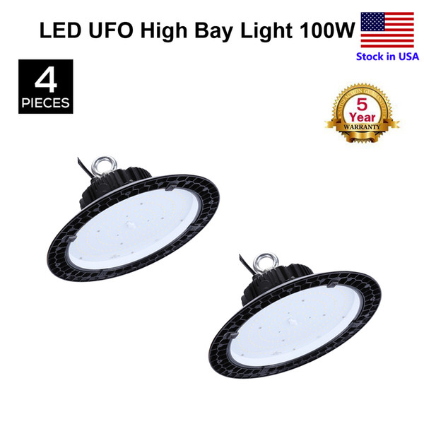 UFO LED High Bay Light 100W 150W 200W LED Flood Light IP65 Waterproof Aluminium Mining Highbay Lamp Stocked In USA