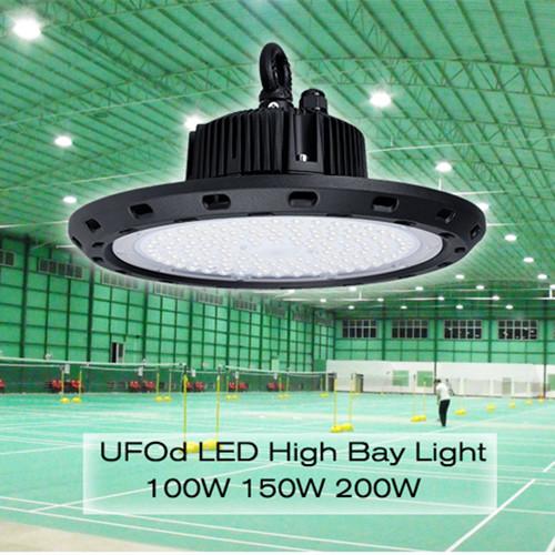 UFO LED High Bay Light 50W 100W 150W 200W AC100V-240V LED Flood Light IP65 Waterproof Die-cast Aluminium Mining Highbay Lamp