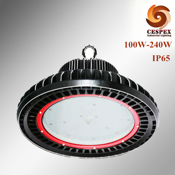 New 5 years warranty UFO die cast aluminum 120lm/w AC110V 220V 240V IP65 100w 120W 150W 200W 240W led high bay light