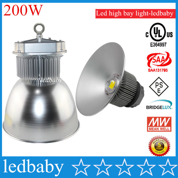 LED Industrial Light 200W led high bay light high brightness energy saving with 3 years warranty