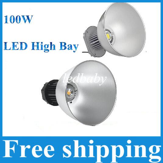 x4pcs CE ROHS 100W LED High Bay Light 85-265V Industrial LED Lamp 45 Degree LED Lights High Bay Lighting 10000LM for Warehouse factory