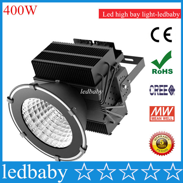 400W LED Industrial Lighting LED High Bay Light High Lumen For Warehouse Store Rooms Aisles Light