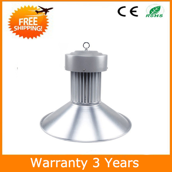 50W High Bay LED Light Industrial Lamp LED High Bay Lighting E40 AC85-265V 3 Years Warranty CE RoHS Free Shippinh