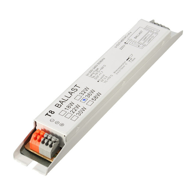 220-240V AC 36W Wide Voltage T8 Electronic Ballast Fluorescent Lamp Ballasts