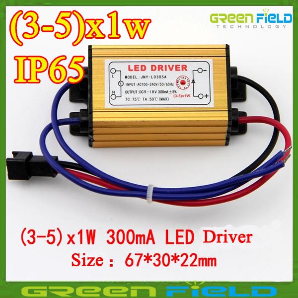 High quality 110v waterproof LED Ballasts LED Drivers 1w 3w 5w 7w 9w 12w 18w General Constant Current With IC 5PCS/Lot Two years warrenty