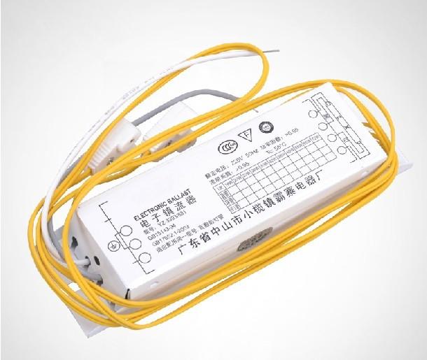 220V high power factor electronic ballast T8 fluorescent lamps 20W/30W/40W dragging one / one with two rectifier