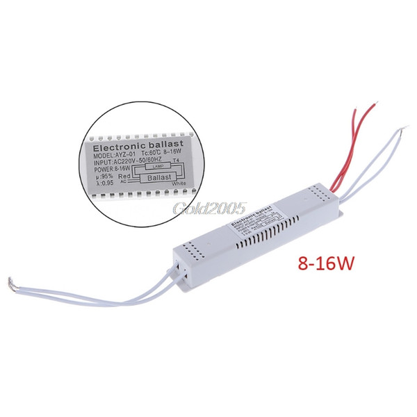 Electronic Ballast for Fluorescent Lamps Bulb 8-16W AC220V for Headlight of T4 S07 Drop ship