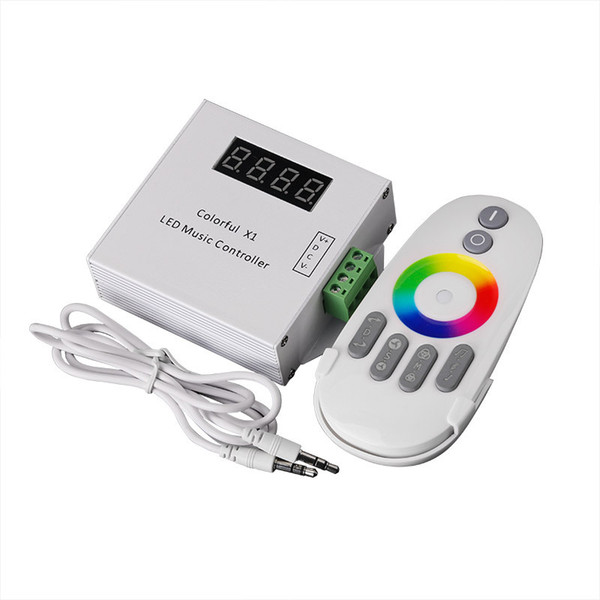 Colorful Led Music remote Controller RF For magic dream full color Led Strip Light DC12V 18A + wireless touch control