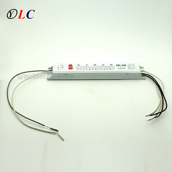 2016 T8 AC220V 50/60HZ 55W Electronic ballast for Fluorescent Lamps H Tube Mirror Lamp with Lamp Socket