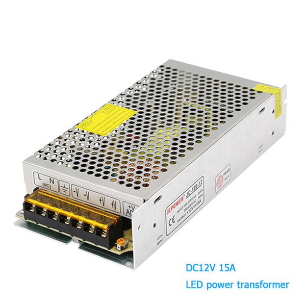 Lighting Transformers AC 110V 220V to DC12V High Quality LED Lights Driver for LED Strip Power Supply 15A 180W switching power supply adapte