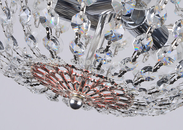 5 METERS CLEAR GLASS CHANDELIER WEDDING CRYSTAL LAMP BEAD CHAIN PRISMS glass suncatchers glass crystals for chandeliers