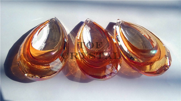 50MM Burgundy Dragon Eye Crystal Prisms chandelier parts pendants 135Pcs/Lot