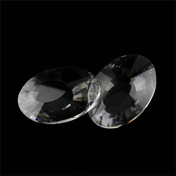 10pcs 63mm Transparent Crystal Earrings Shape Prism For Family Restaurant Elegant Lighting Decorations Sell Like Hot Cakes