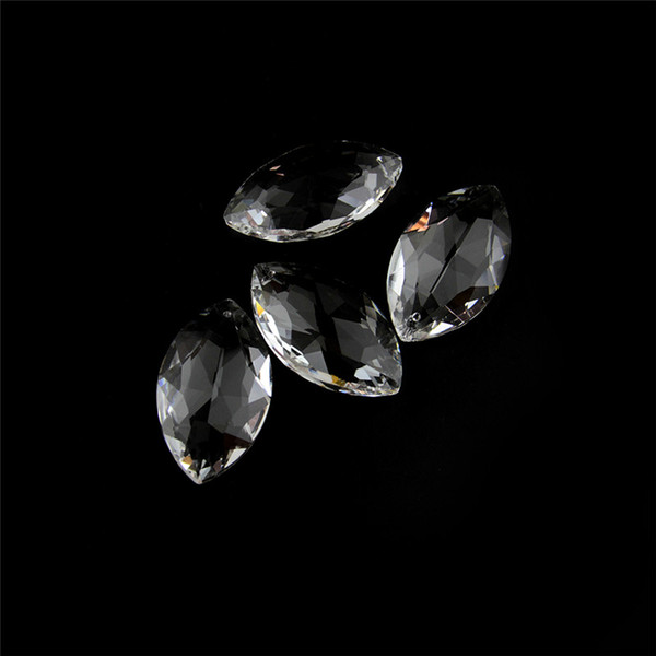 10pcs Transparent 76mm Crystal Horse Eye Pendant For Family Living Room Elegant Lighting Decorations Best Seller