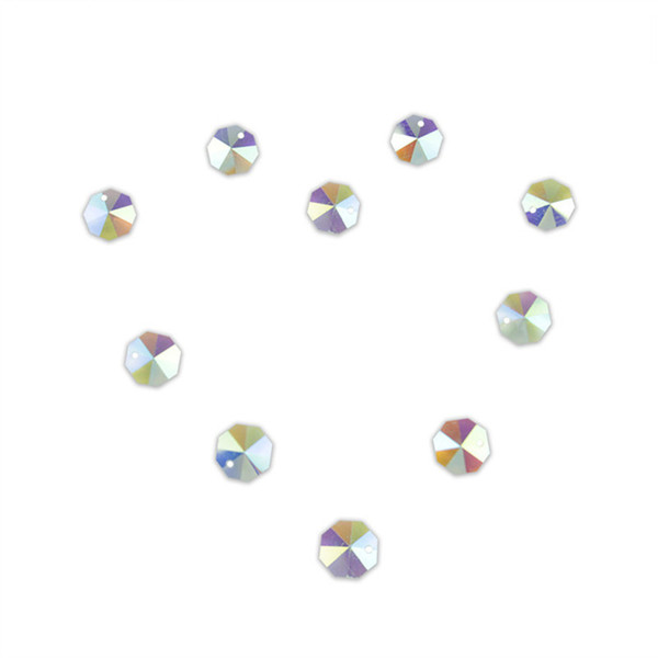 Hot Selling Multicolors 14mm One Hole 2000pcs Crystal Glass Beads For Lamp Ornament In That Family Parlor