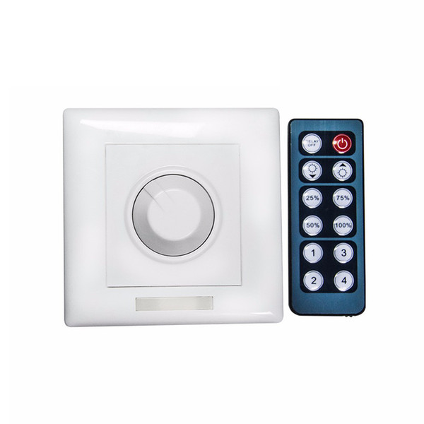 Dimmer 24V 8A Wireless IR LED Dimmer Remote Controller for strip Light 5050 3528 LED lighting Dimmers