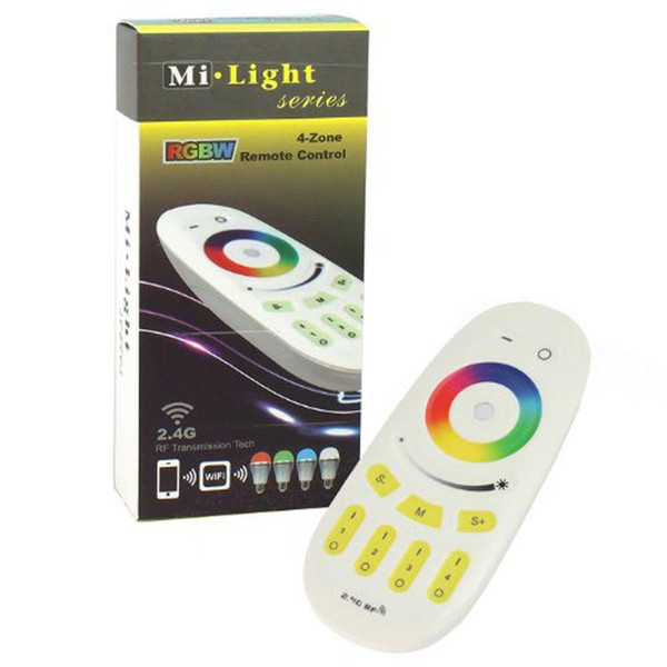 Mi light DC 12-24V 4-Zone LED 2.4G Wireless Dimmable RF RGBW RGBWW RGB Touch Remote Controller For Lights Strip and Bulb