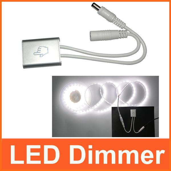 Touch LED Dimmer Touch Switch For Single Color LED Strip Lamp DC 12V/24V In Line Style 5PCS/LOT order<$18no track