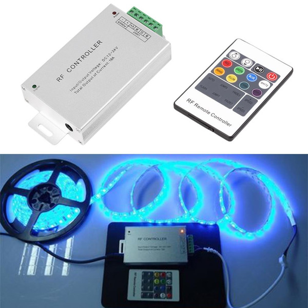 Wireless RF 20 Key Remote Controller For 5050 3528 RGB LED Strip Light Brand New