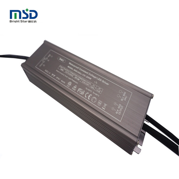 DALI 200W Outdoor Waterproof transformer Power Supply Adapter LED Light Driver ac dc 12V 24 V