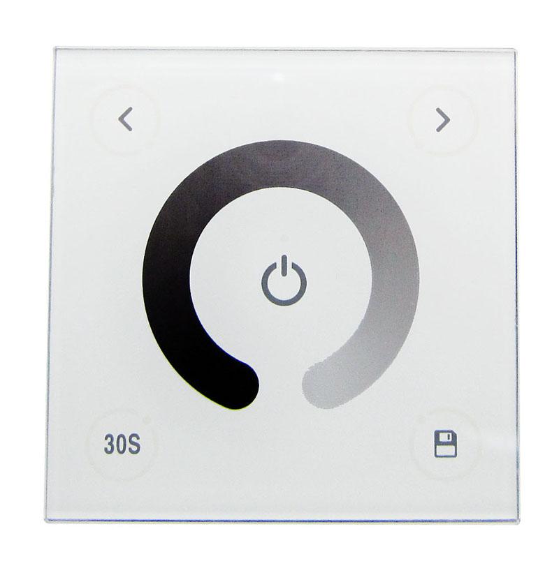 Free Shipping D Series Touch Panel Single Color Led Dimmer D1 DC12-24V 12A