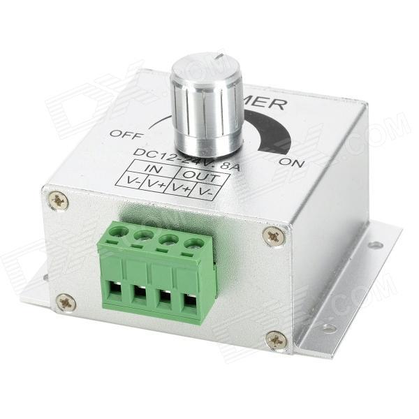 1pcs Single Channel LED Dimmer Controller Switch 12V/24v For Led Strip Module Free Shipping