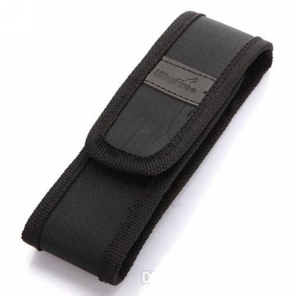 New Black Nylon Belt Holster Cover Pouch for UltraFire C8 E6 E17 A100 501B 502B LED Flashlight Torch 301 303 Laser Pen