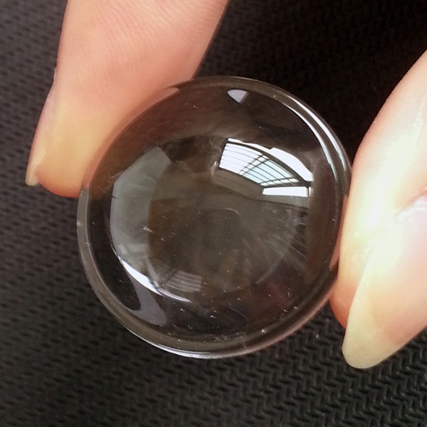 Diameter 35mm High Power Led optical lenses Transparent Flashlight Aspheric photics Glass Plano-convex Lens