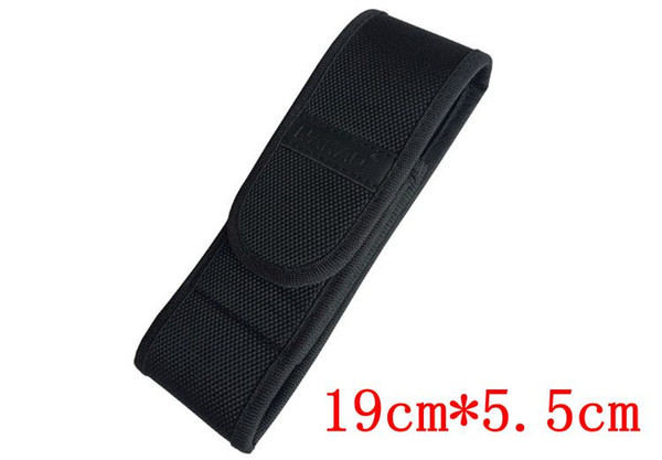 High quality Nylon Belt Holster Cover Pouch for UltraFire G700 C8 E6 E17 A100 501B 502B LED Flashlight Torch 301 303 Laser Pointer