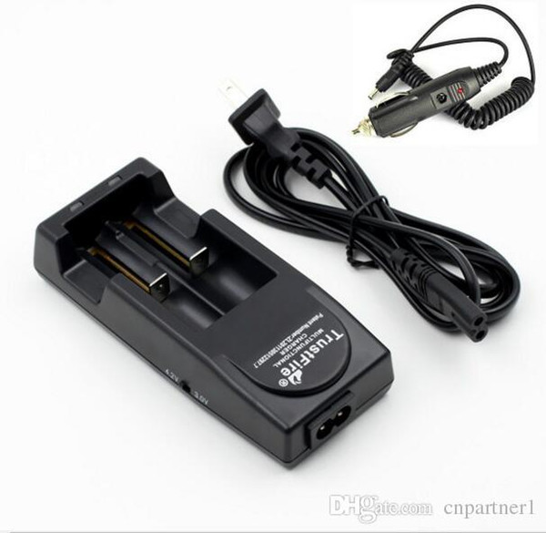 IN stock Trustfire charger 18650 Universal Lithium Ion Rechargeable Battery Charger for CR123A 16340 14500 10400 +Car Charger