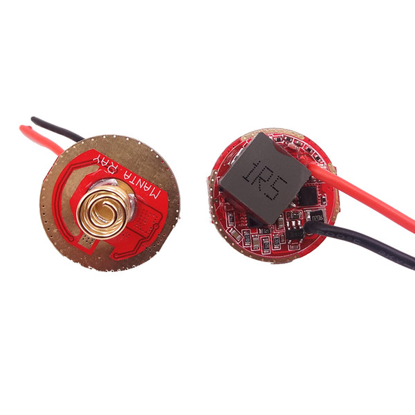 Manta Ray 22mm Output 6V Boost Driver Circuit Board For XHP50/50.2 (1x3.7V 18650 Input)