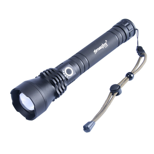 Cross Border New Pattern P50 Outdoors Long Shots Led Light Aluminium Alloy Flashlight Customized More Function Flashlight