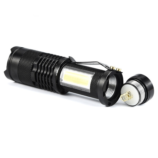 New Pattern Flashlight Sirius Eye Skywolfeyee62 Aluminium Alloy Xpe + Cob Flashlight Light Camp Lamp