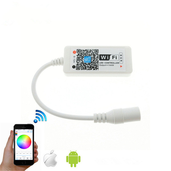 DC5-28V Led Wifi Controller RGB/RGBW Mini Led Controller for 5050 SMD RGB/RGBW Led Strip Light 12V