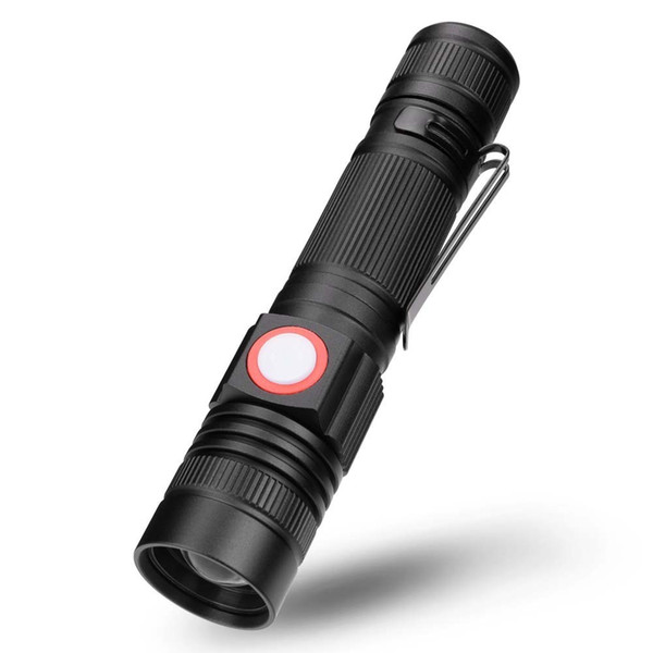 Cross Border Mini- Led Light Aluminium Alloy Focusing Usb Charge T6 Flashlight Outdoors Indoor Illuminating Lamp