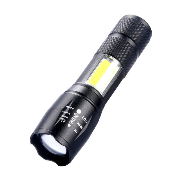 Cross Border New Pattern Skywolfeye Light Aluminium Alloy Usb Charge Flashlight Outdoors Led Flashlight